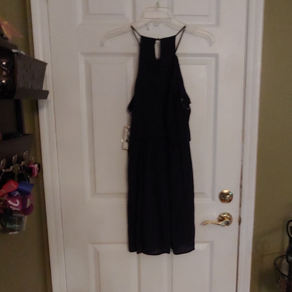 Navy blue dress